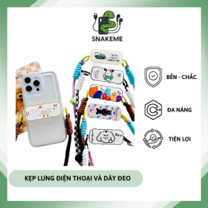 Kẹp Điện Thoại Có Dây Đeo Chéo Snakeme – Rảnh Tay, Thời Trang, Cá Tính