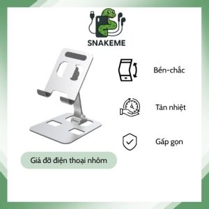 Giá đỡ điện thoại nhôm