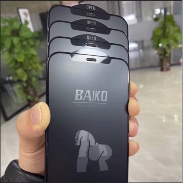 Kính Cường Lực Iphone BAIKO KingKong Full Màn có màng loa - Ảnh 4