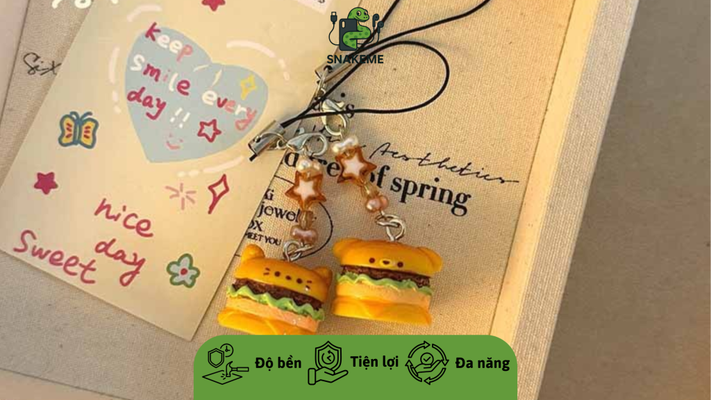 Charm treo điện thoại dễ thương