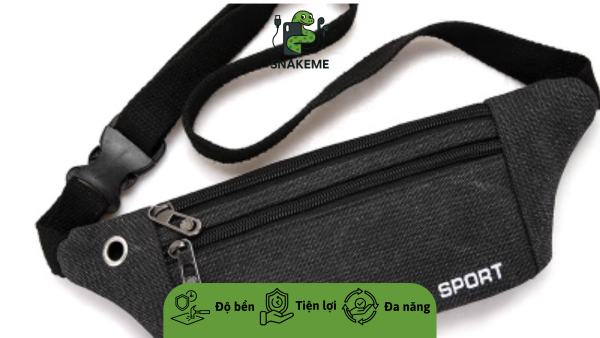 Túi Đựng Điện Thoại Đeo Tay SnakeMe – Phụ Kiện Thể Thao Gọn Nhẹ, Chống Mồ Hôi - Ảnh 2