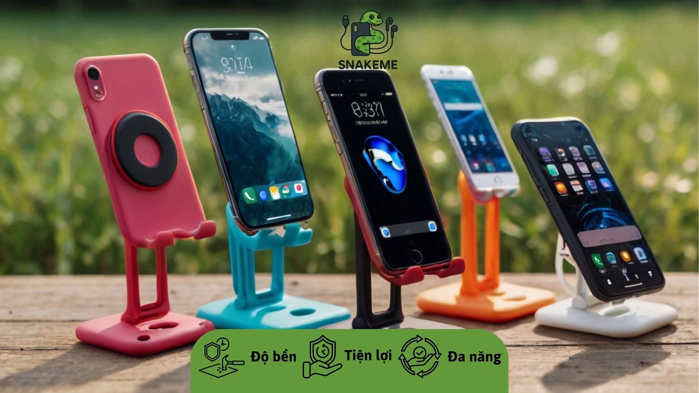 Các loại giá đỡ điện thoại khác nhau, giúp bạn chọn mua giá đỡ điện thoại ở đâu phù hợp.