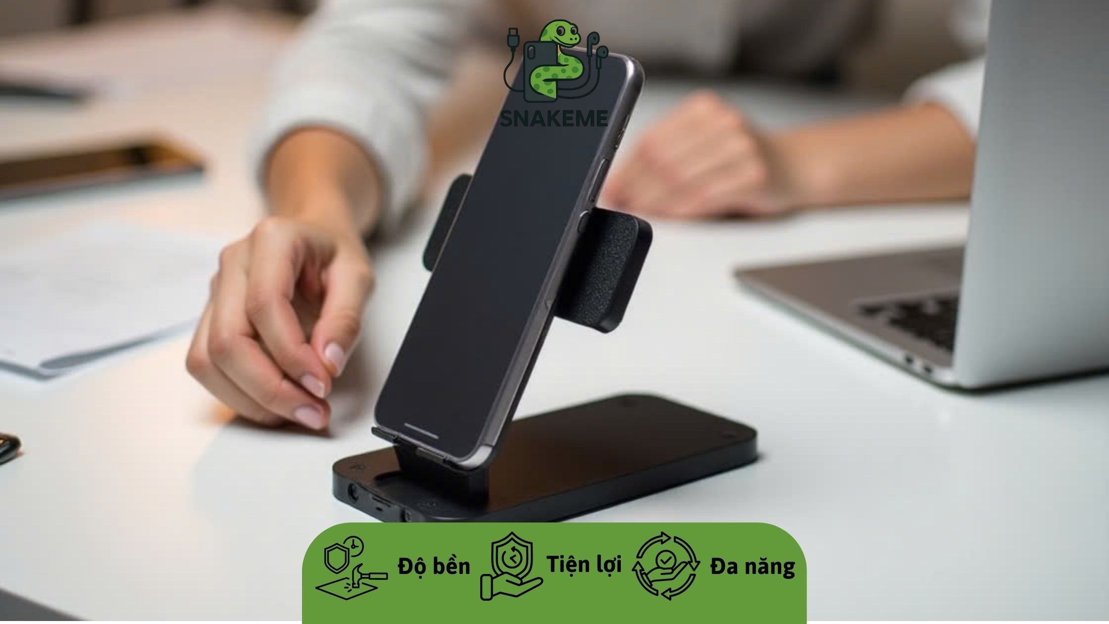 Kệ đỡ điện thoại tiện lợi nâng cao hiệu suất làm việc
