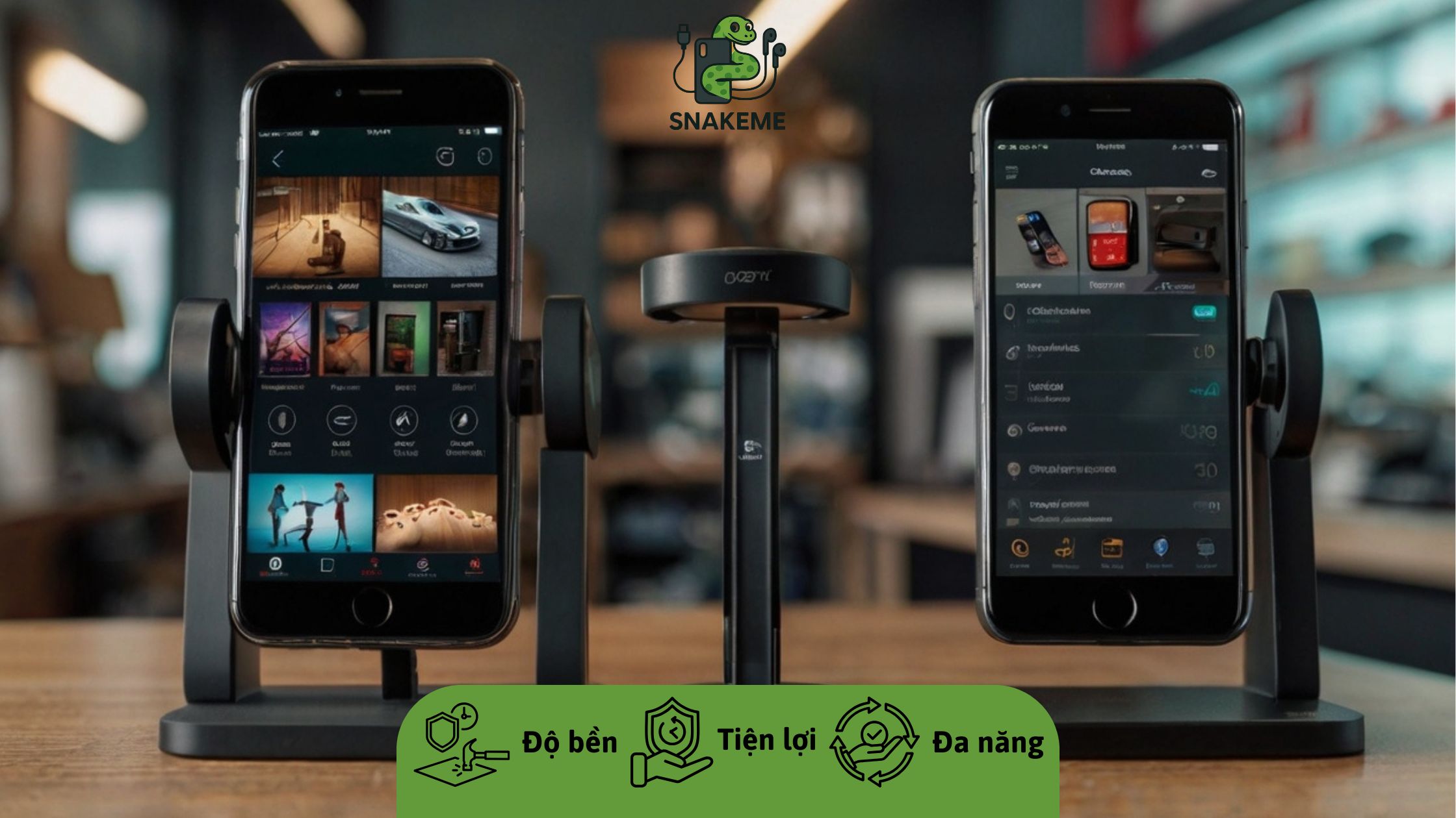 Bảng so sánh các kênh mua giá đỡ điện thoại ở đâu tốt nhất.