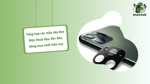 Miếng dán bảo vệ camera điện thoại