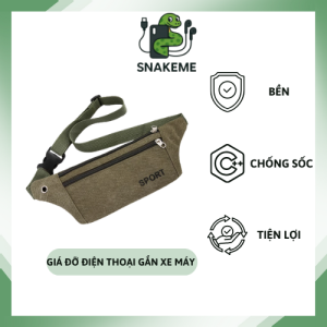 Túi Đựng Điện Thoại Đeo Tay SnakeMe – Phụ Kiện Thể Thao Gọn Nhẹ, Chống Mồ Hôi