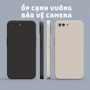 Ốp lưng Realme viền vuông góc cạnh